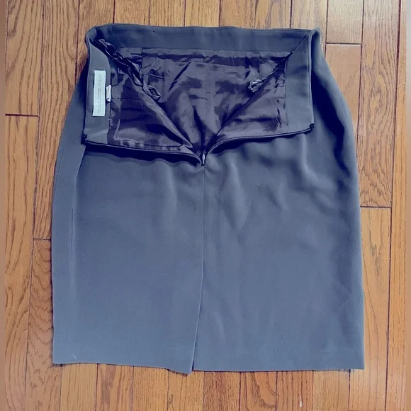 Valerie Stevens Classic Gray Pencil Skirt - Picture 3 of 6